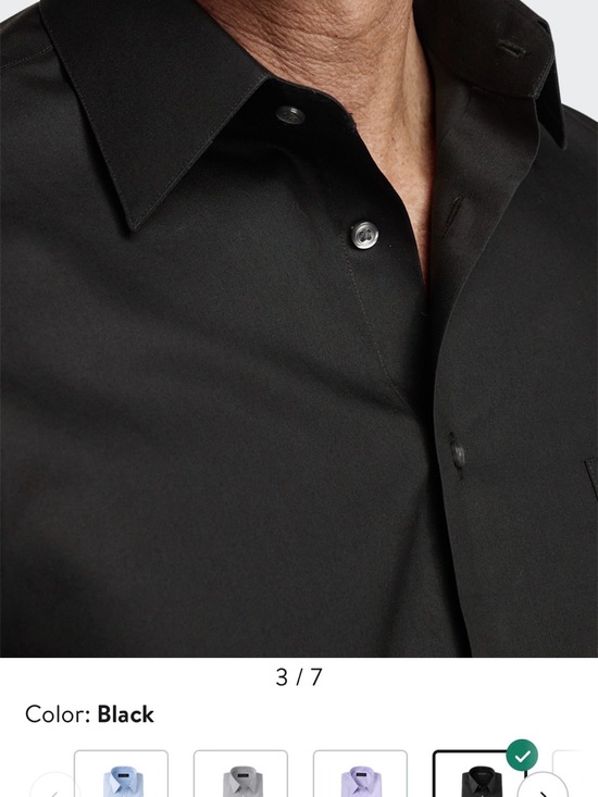 Paul Fredrick Other - Paul Fredrick brand new Black Non-Iron Two-Ply Cotton Dress Shirt